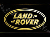 Land Rover LED Neon Sign USB - Yellow - TheLedHeroes