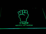 Rage Against the Machine LED Neon Sign USB - Green - TheLedHeroes