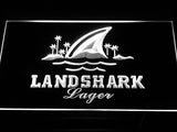 Landshark Larger LED Sign - White - TheLedHeroes