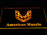 American Muscle Cars LED Neon Sign Electrical - Yellow - TheLedHeroes