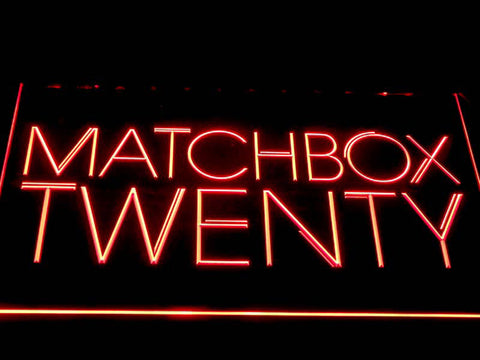 FREE Matchbox 20 LED Sign - Red - TheLedHeroes