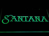 Carlos Santana (2) LED Neon Sign USB - Green - TheLedHeroes