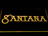 FREE Carlos Santana (2) LED Sign - Yellow - TheLedHeroes