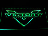 Victory Motorcycle LED Neon Sign Electrical - Green - TheLedHeroes