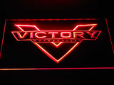 Victory Motorcycle LED Neon Sign USB - Red - TheLedHeroes