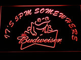 FREE Budweiser Frog It's 5pm Somewhere LED Sign -  - TheLedHeroes