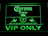 FREE Corona Extra VIP Only LED Sign - Green - TheLedHeroes
