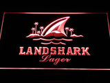 Landshark Larger LED Sign - Red - TheLedHeroes