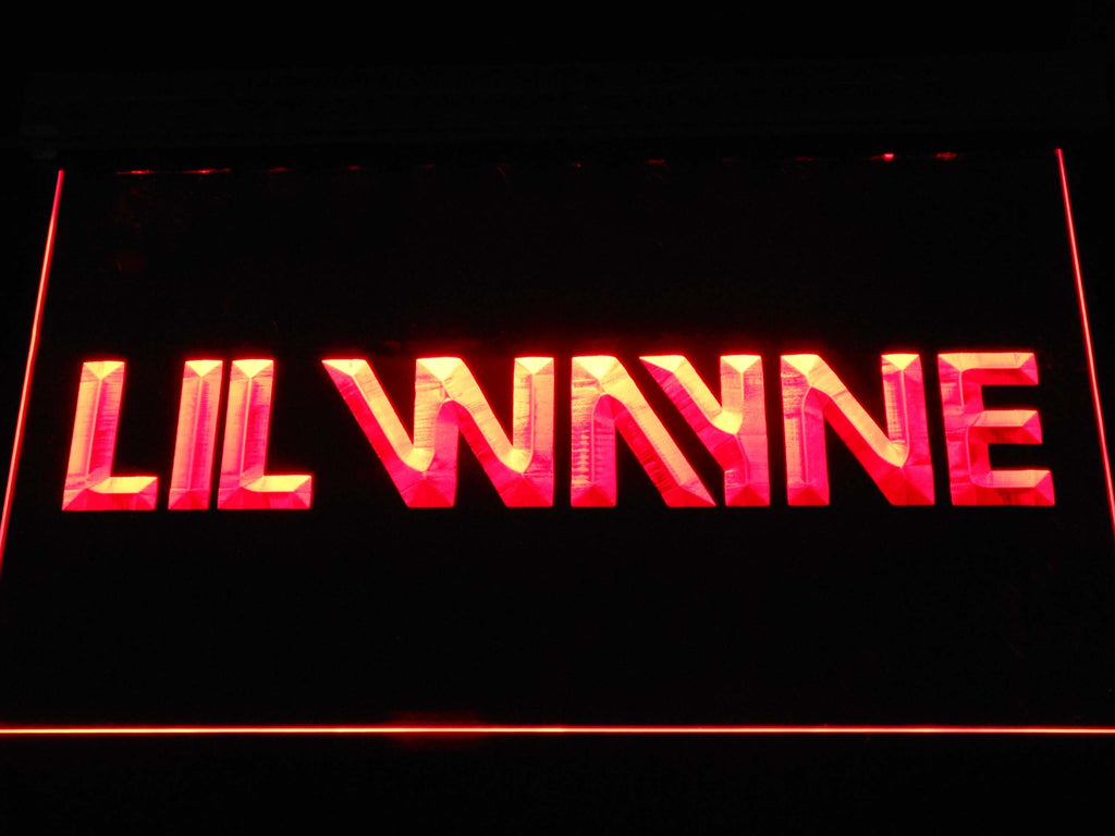 Lil Wayne LED Neon Sign USB - Red - TheLedHeroes