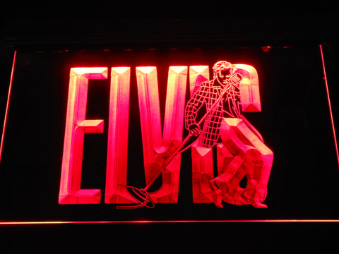 FREE Elvis Presley (2) LED Sign - Red - TheLedHeroes