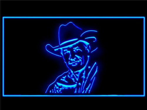 George Strait LED Sign - Blue - TheLedHeroes