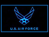 US Air Force Military LED Neon Sign Electrical - Blue - TheLedHeroes