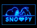 Snoopy Peanuts LED Sign - Blue - TheLedHeroes