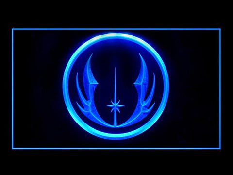 Star Wars Jedi Knight LED Sign - Blue - TheLedHeroes