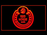 Red Horse Beer LED Sign - Red - TheLedHeroes