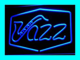 Jazz Bar Music Live Pub Club LED Sign - Blue - TheLedHeroes