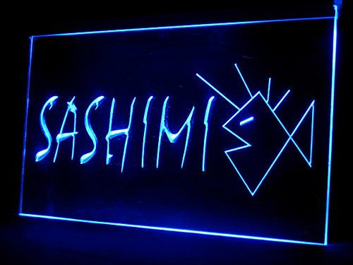 FREE Sashimi LED Sign - Blue - TheLedHeroes