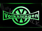 Volkswagen 2 LED Neon Sign USB - Green - TheLedHeroes