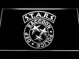 Biohazard Stars RPD Resident Evil LED Neon Sign Electrical - White - TheLedHeroes