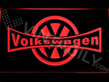 Volkswagen 2 LED Neon Sign USB - Red - TheLedHeroes