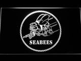Seabees Battalions LED Neon Sign Electrical - White - TheLedHeroes