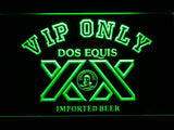 Dos Equis VIP Only LED Neon Sign USB - Green - TheLedHeroes