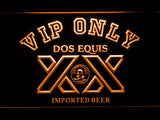 Dos Equis VIP Only LED Neon Sign USB - Orange - TheLedHeroes