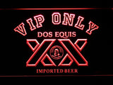Dos Equis VIP Only LED Neon Sign USB - Red - TheLedHeroes