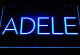 Adele LED Neon Sign USB - Blue - TheLedHeroes