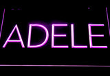 Adele LED Neon Sign USB - Purple - TheLedHeroes