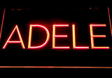 Adele LED Neon Sign USB - Red - TheLedHeroes