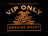 FREE Miller Geniune Draft VIP Only LED Sign - Orange - TheLedHeroes