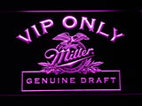 FREE Miller Geniune Draft VIP Only LED Sign - Purple - TheLedHeroes
