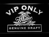 FREE Miller Geniune Draft VIP Only LED Sign - White - TheLedHeroes