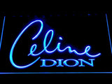 Celine Dion LED Neon Sign Electrical - Blue - TheLedHeroes