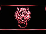 FREE Cloudy Wolf Final Fantasy VII FF7 LED Sign - Red - TheLedHeroes