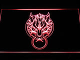 Cloudy Wolf Final Fantasy VII FF7 LED Neon Sign Electrical - Red - TheLedHeroes