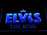 FREE Elvis Presley The King LED Sign - Blue - TheLedHeroes