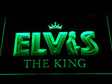 Elvis Presley The King LED Neon Sign USB - Green - TheLedHeroes