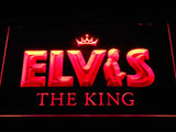 Elvis Presley The King LED Neon Sign USB - Red - TheLedHeroes