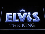 Elvis Presley The King LED Neon Sign USB - White - TheLedHeroes