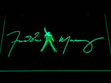 Freddy Mercury LED Neon Sign USB - Green - TheLedHeroes
