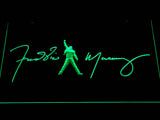 FREE Freddy Mercury LED Sign - Green - TheLedHeroes