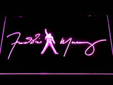 Freddy Mercury LED Neon Sign USB - Purple - TheLedHeroes