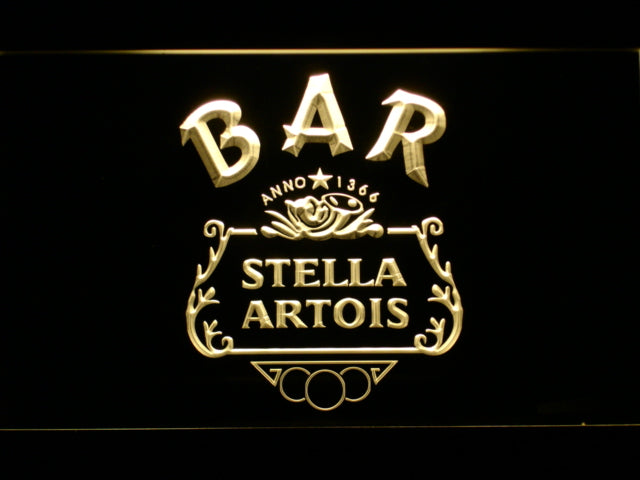 FREE Stella Artois Bar LED Sign - Yellow - TheLedHeroes