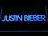 Justin Bieber (2) LED Neon Sign Electrical - Blue - TheLedHeroes