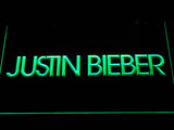 Justin Bieber (2) LED Neon Sign Electrical - Green - TheLedHeroes