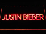 FREE Justin Bieber (2) LED Sign - Red - TheLedHeroes