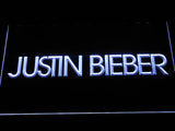 FREE Justin Bieber (2) LED Sign - White - TheLedHeroes