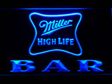 FREE Miller High Life Bar LED Sign - Blue - TheLedHeroes